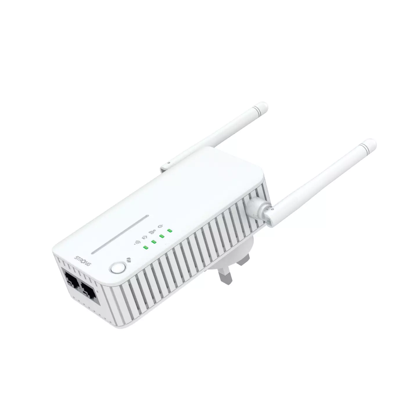 Strong Powerline Kit - POWERLWF600DUOUKV2 - AV600 Passthrough 600Mbps Wi-Fi 300Mbps UK — Buy in Cyprus with Fast Delivery