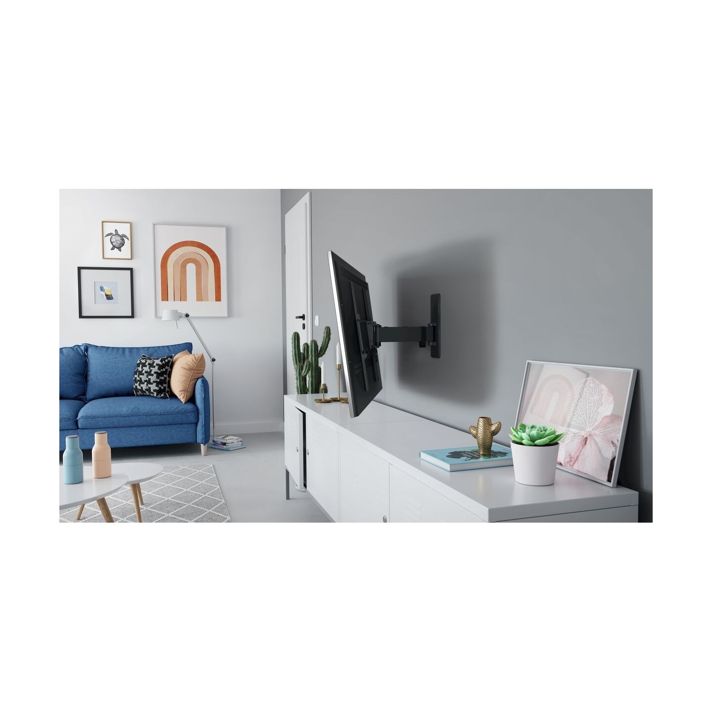 Vogels QUICK TV Wall Mount 40x40 Turn 1 arm - TVM1423 - TV Wall Mount 40x40 Turn 1 arm — Buy in Cyprus with Fast Delivery