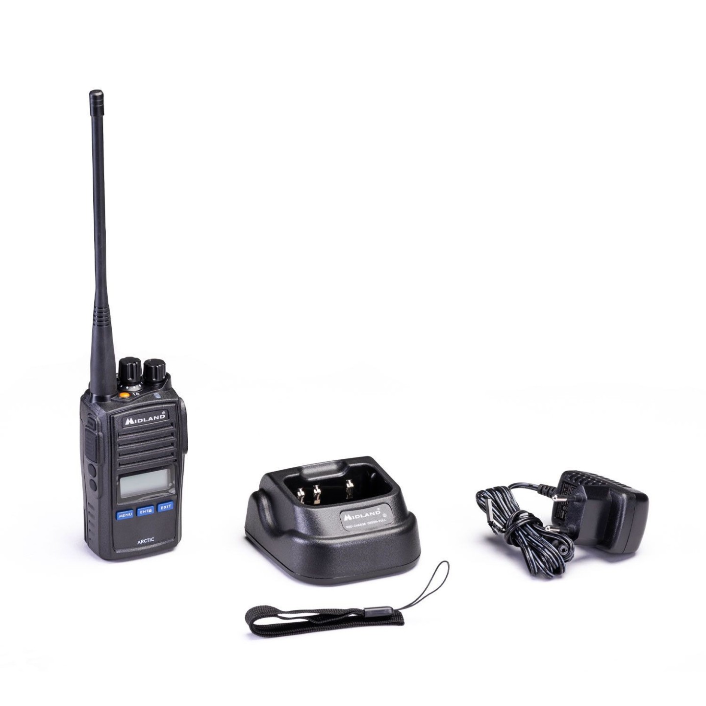 Midland ARCTIC Portable Marine VHF Transceiver - IP67 Black — Buy in Cyprus with Fast Delivery