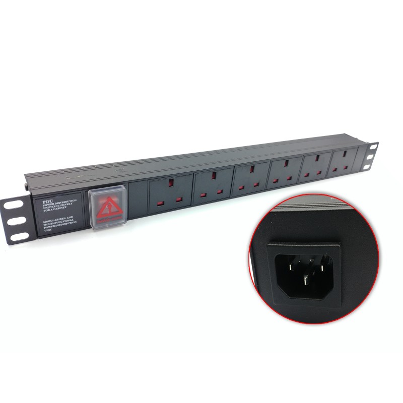 Buy DigitMX NETPRO - NP-CPDU6I - 1U 6-way PDU 13A IEC plug in Cyprus, Nicosia, Limassol, Larnaka, Pafos