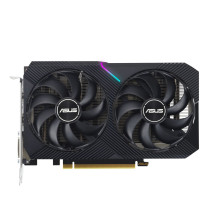 ASUS Dual GeForce RTX 3050 DUAL OC LHR V2 - 8GB GDDR6, 1822 MHz Boost, Dual Axial Fans (Black)