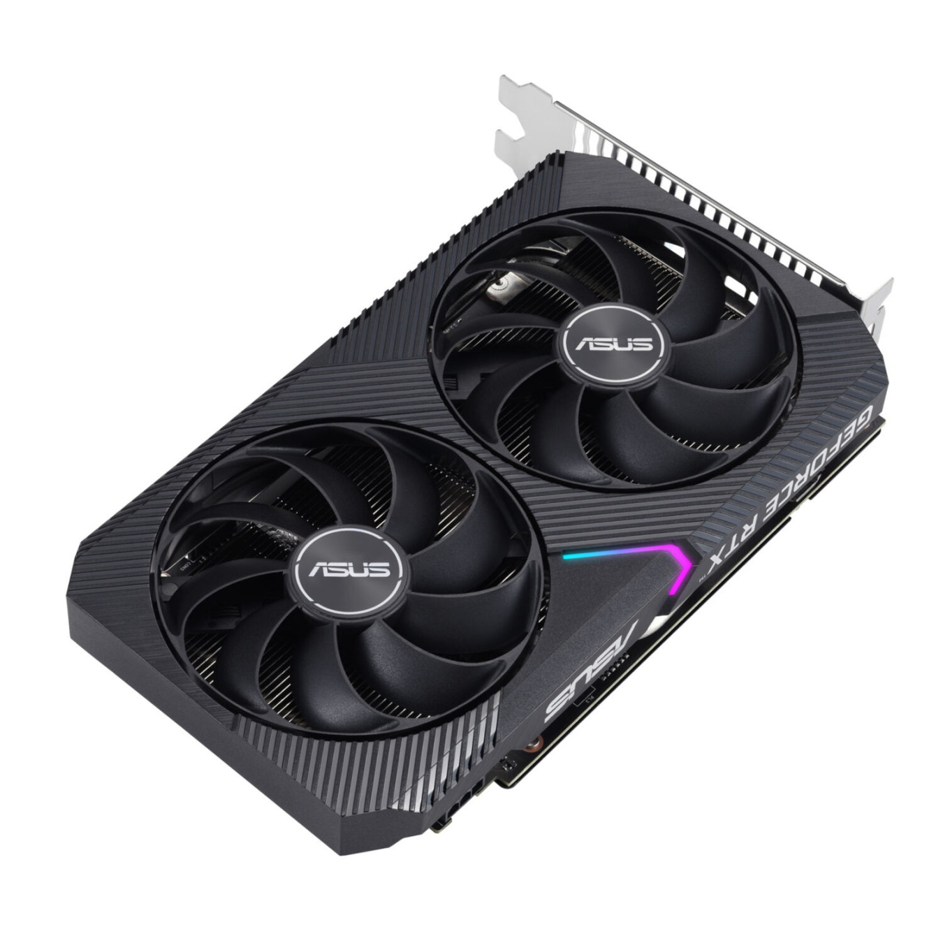 ASUS Dual GeForce RTX 3050 DUAL OC LHR V2 - 8GB GDDR6, 1822 MHz Boost, Dual Axial Fans (Black)
