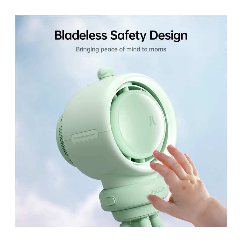 Buy Jisulife Stroller Fan - Life2S - Brown in Cyprus, Nicosia, Limassol, Larnaka, Pafos