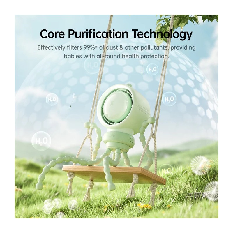 Buy Jisulife Stroller Fan - Life2S - Brown in Cyprus, Nicosia, Limassol, Larnaka, Pafos