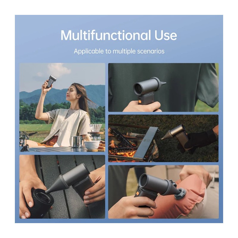 Buy Jisulife Portable Personal Fan - ULTRA 1 - Aluminium Housing, Square & Round... in Cyprus, Nicosia, Limassol, Larnaka, Pafos