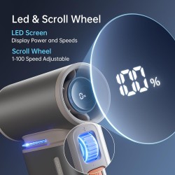 Buy Jisulife Portable Personal Fan - ULTRA 1 - Aluminium Housing, Square & Round... in Cyprus, Nicosia, Limassol, Larnaka, Pafos