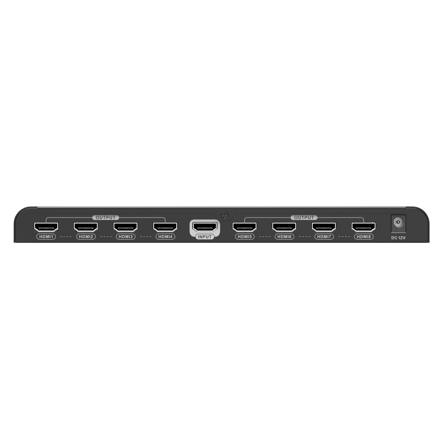 Lenkeng HDMI Splitter - LKV318HDR-V3.0 - 2.0 4K60Hz Scaler 1x8 — Buy in Cyprus with Fast Delivery