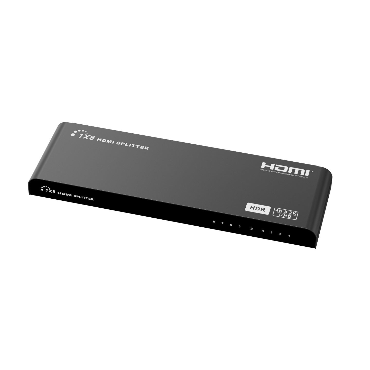 Lenkeng HDMI Splitter - LKV318HDR-V3.0 - 2.0 4K60Hz Scaler 1x8 — Buy in Cyprus with Fast Delivery