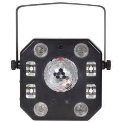 Buy QTX Pentaflash - 151.743UK - 5-in-1 LED & Laser Effect in Cyprus, Nicosia, Limassol, Larnaka, Pafos