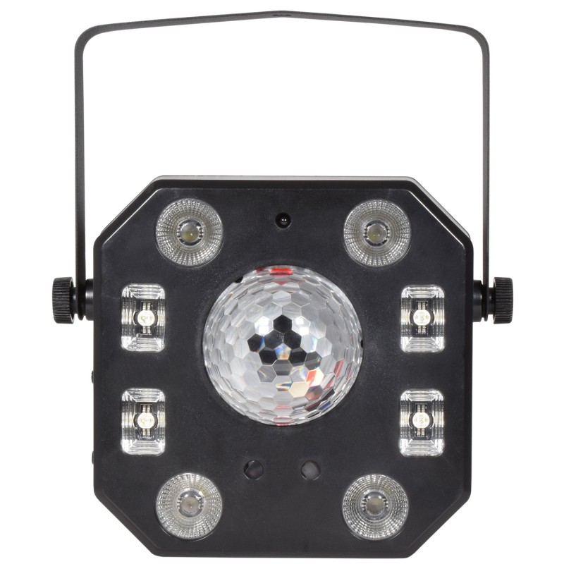 Buy QTX Pentaflash - 151.743UK - 5-in-1 LED & Laser Effect in Cyprus, Nicosia, Limassol, Larnaka, Pafos