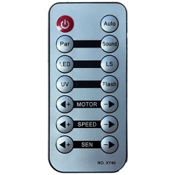 Buy QTX Pentaflash - 151.743UK - 5-in-1 LED & Laser Effect in Cyprus, Nicosia, Limassol, Larnaka, Pafos