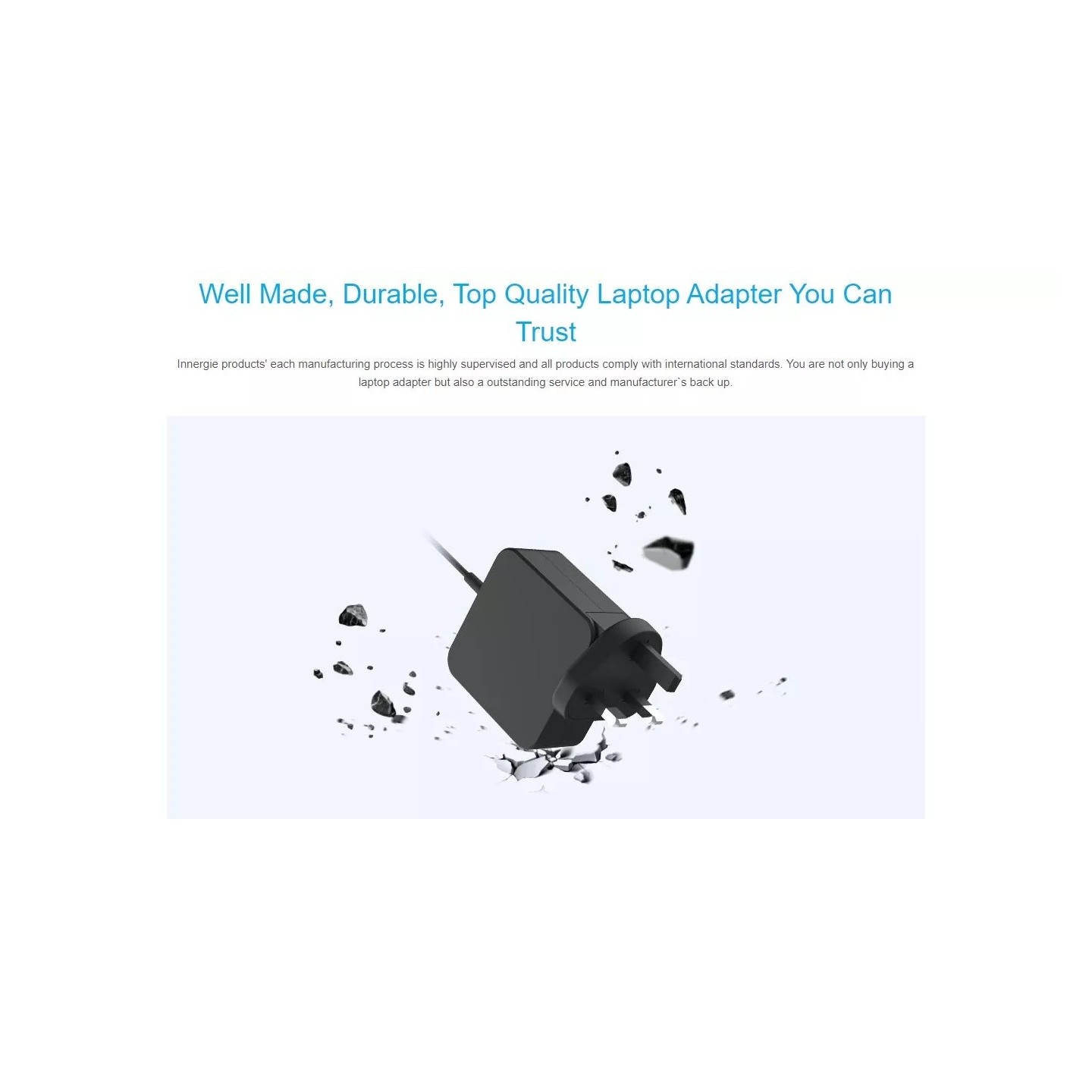Innergie Laptop Power Adapter - 65U - 65W UK — Buy in Cyprus with Fast Delivery