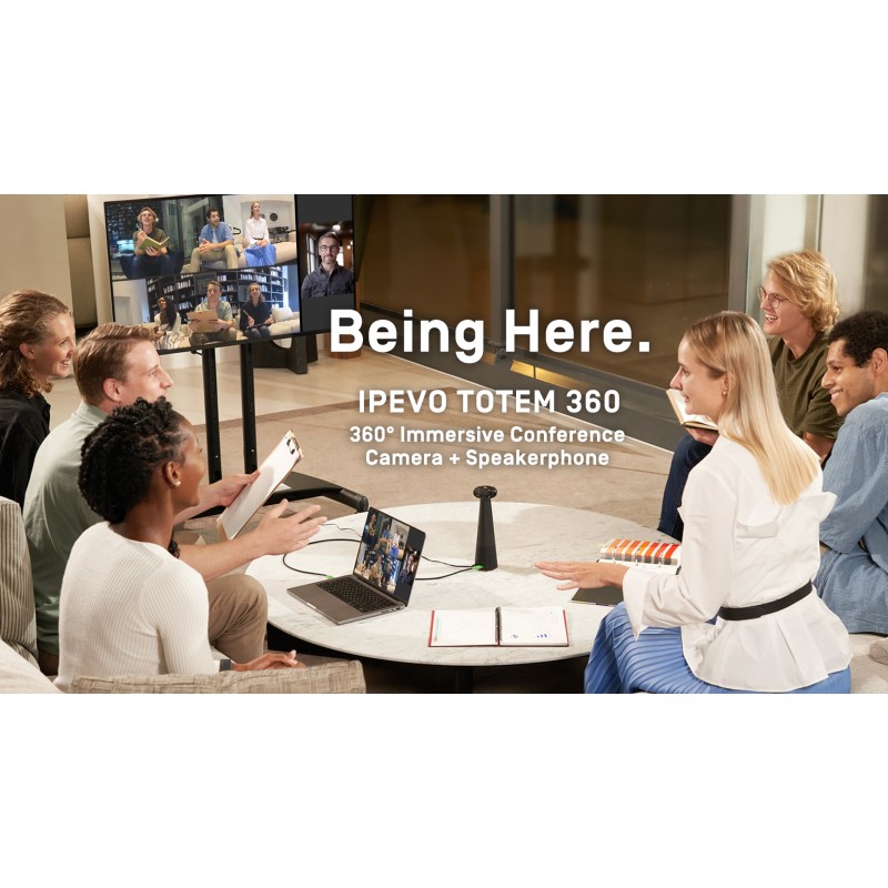 Buy IPEVO Immersive Conference Camera & Speakerphone - TOTEM 360 - Immersive Con... in Cyprus, Nicosia, Limassol, Larnaka, Pafos