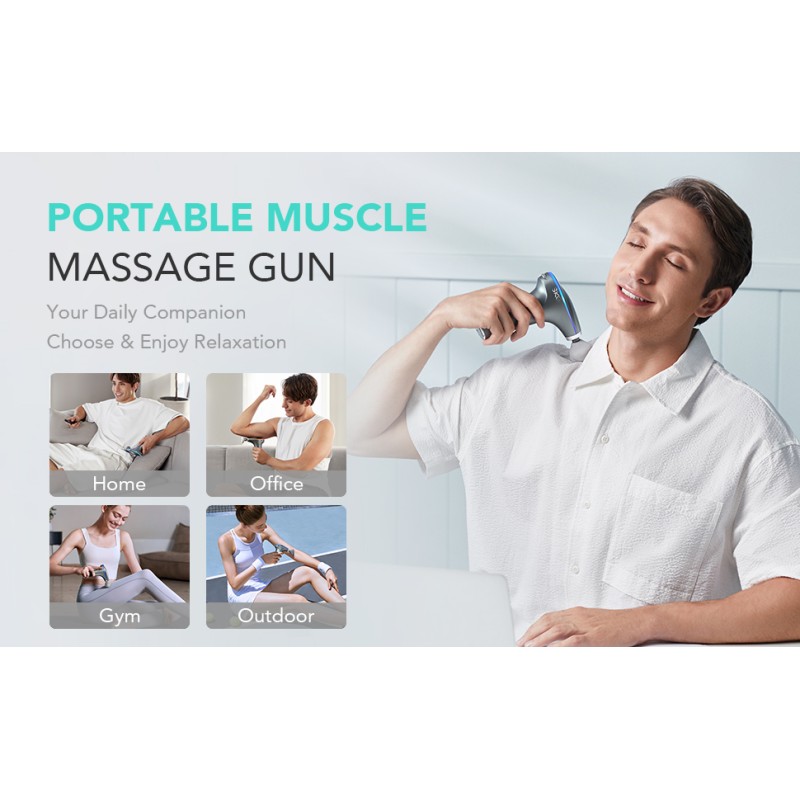 Buy SKG Body Gun Massager - F7-E - for Athletes in Cyprus, Nicosia, Limassol, Larnaka, Pafos