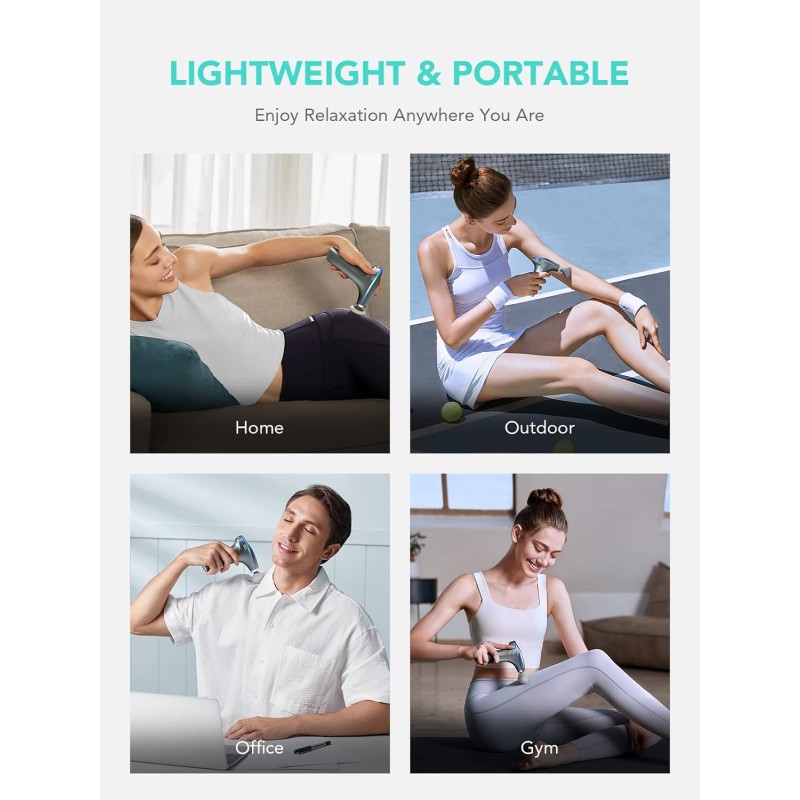 Buy SKG Body Gun Massager - F7-E - for Athletes in Cyprus, Nicosia, Limassol, Larnaka, Pafos