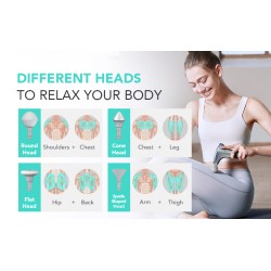 Buy SKG Body Gun Massager - F7-E - for Athletes in Cyprus, Nicosia, Limassol, Larnaka, Pafos