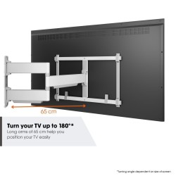 Buy Vogels ELITE TV Wall Mount - TVM5645-W - 60x40 Turn up to 45kg White (replac... in Cyprus, Nicosia, Limassol, Larnaka, Pafos