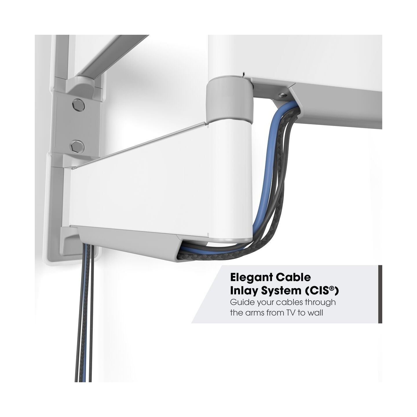 Vogels ELITE TV Wall Mount - TVM5645-W - 60x40 Turn up to 45kg White (replaces THIN545) — Buy in Cyprus with Fast Delivery