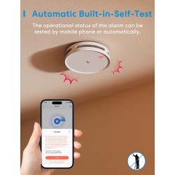 Buy Meross HomeKit Smart Smoke Alarm - MA151 - (Matter) in Cyprus, Nicosia, Limassol, Larnaka, Pafos