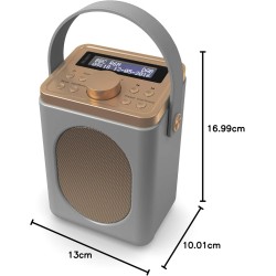 Buy Majority Radio Portable FM, BT, Alarm & Sleep Timer Little Shelford White Gr... in Cyprus, Nicosia, Limassol, Larnaka, Pafos