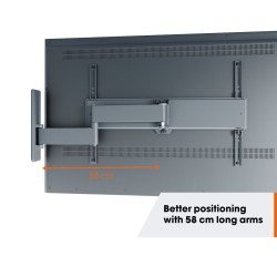 Buy Vogels TV Wall Mount - TVM1643 - Turn 40-77'' Black in Cyprus, Nicosia, Limassol, Larnaka, Pafos