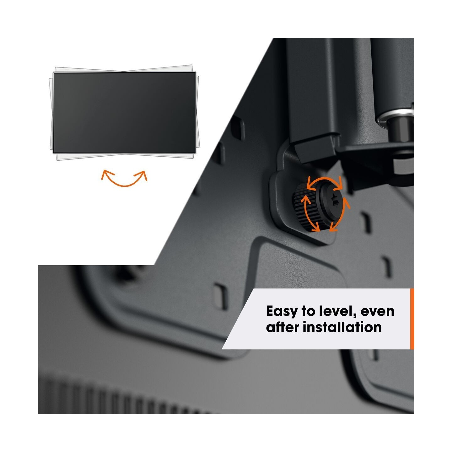 Vogels TV Wall Mount - TVM1643 - Turn 40-77'' Black — Buy in Cyprus with Fast Delivery