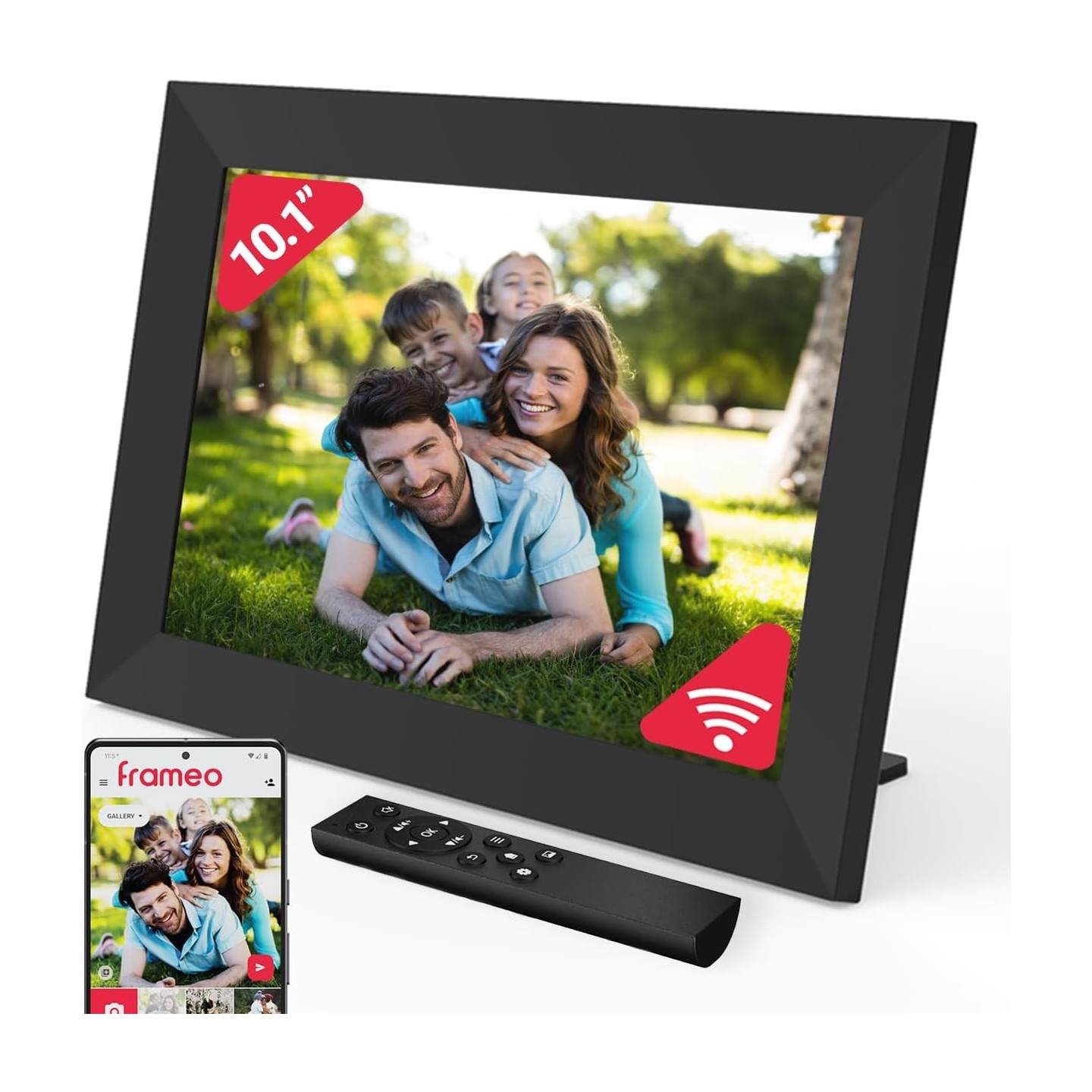 Majority CLICKid - Snap10 - 10.1'' Photo Frame with Frameo App WiFI Touch — Buy in Cyprus with Fast Delivery