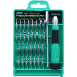Buy Proskit Screwdriver Precision Set of 30pcs - SD-9802 - Precision Set of 30pcs in Cyprus, Nicosia, Limassol, Larnaka, Pafos