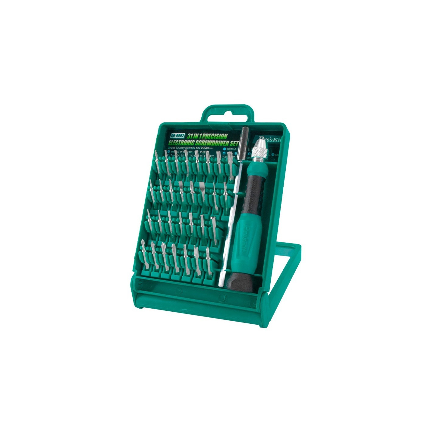 Proskit Screwdriver Precision Set of 30pcs - SD-9802 - Precision Set of 30pcs — Buy in Cyprus with Fast Delivery