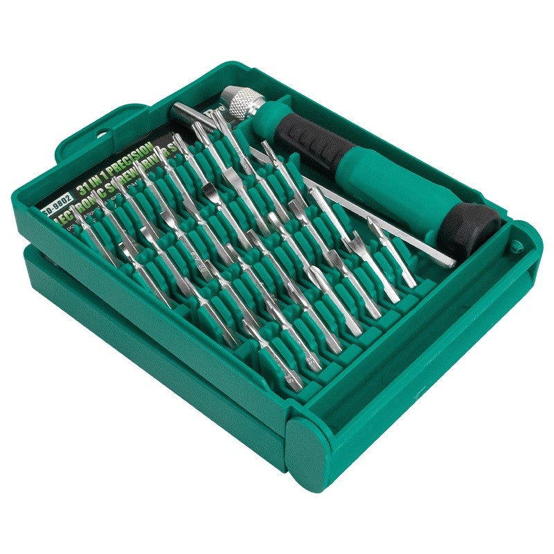 Buy Proskit Screwdriver Precision Set of 30pcs - SD-9802 - Precision Set of 30pcs in Cyprus, Nicosia, Limassol, Larnaka, Pafos