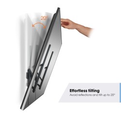 Buy Vogels Tilt TV Wall Mount - TVM3613 - 40-77'' Black in Cyprus, Nicosia, Limassol, Larnaka, Pafos