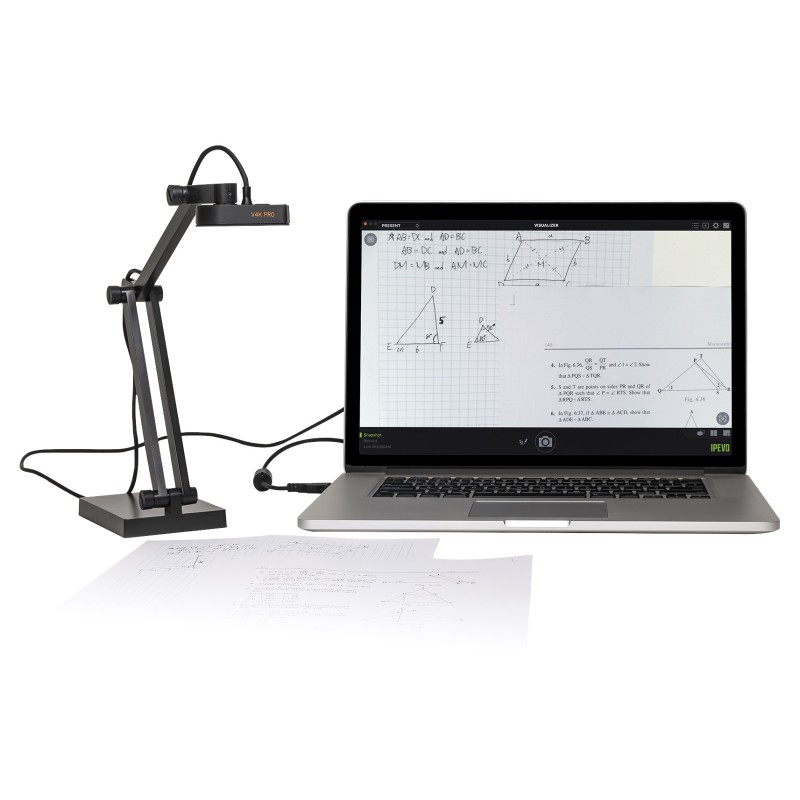 Buy IPEVO Document Camera - V4K PRO - Ultra HD USB Document Camera in Cyprus, Nicosia, Limassol, Larnaka, Pafos