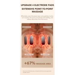 Buy SKG Waist Massager - W7 Pro - Hot Compress-TENS in Cyprus, Nicosia, Limassol, Larnaka, Pafos