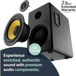 Buy Majority Active Speakers - D40X - Active Speakers 70W 4'' BT USB SD (pair) in Cyprus, Nicosia, Limassol, Larnaka, Pafos