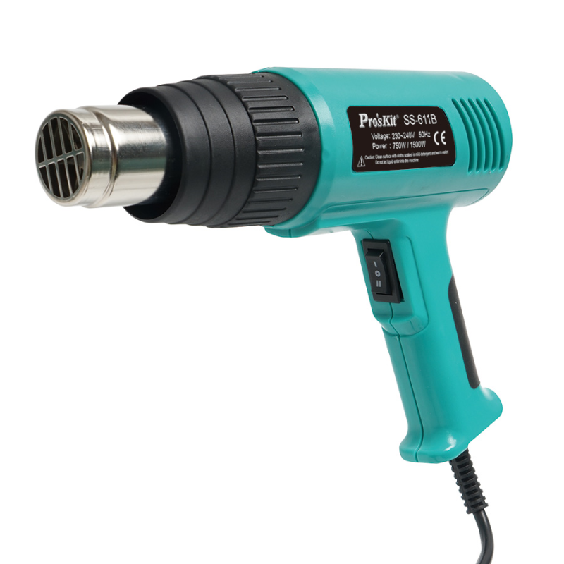 Buy Proskit Guns Hot Air Gun - SS-611B - 1500W in Cyprus, Nicosia, Limassol, Larnaka, Pafos
