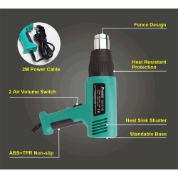 Buy Proskit Guns Hot Air Gun - SS-611B - 1500W in Cyprus, Nicosia, Limassol, Larnaka, Pafos