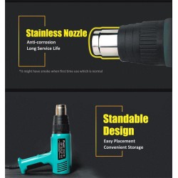 Buy Proskit Guns Hot Air Gun - SS-611B - 1500W in Cyprus, Nicosia, Limassol, Larnaka, Pafos