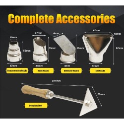 Buy Proskit Guns Hot Air Gun - SS-611B - 1500W in Cyprus, Nicosia, Limassol, Larnaka, Pafos