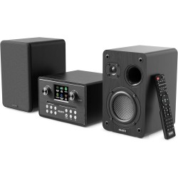 Buy Majority Mini HiFi - HOMERTON - 2xSpeakers CD BT USB FM iRadio 60W Black in Cyprus, Nicosia, Limassol, Larnaka, Pafos