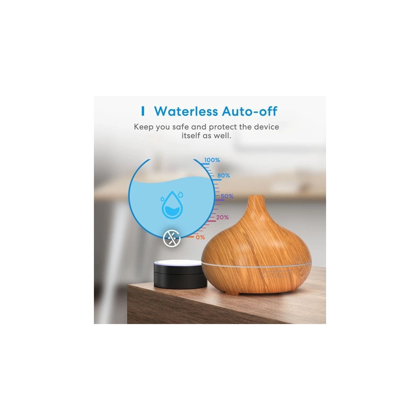 Meross Homekit Smart Aroma Essential Oil Diffuser - MOD150HK-UK - Meross Homekit Smart Aroma Essential Oil Diffuser