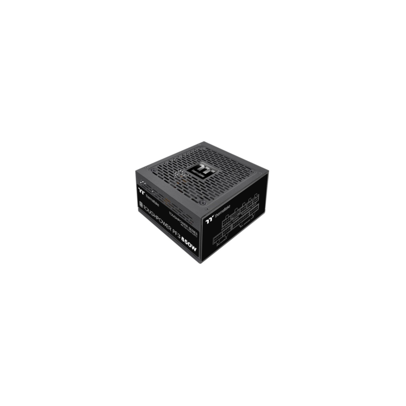 Thermaltake TOUGHPOWER PF3 850W Platinum - Fully-Modular ATX 3.0 PSU, 80 PLUS Platinum, Black