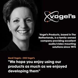 Buy Vogels Loudspeaker Wall Supports - VLB200 - Set of 2 in Cyprus, Nicosia, Limassol, Larnaka, Pafos