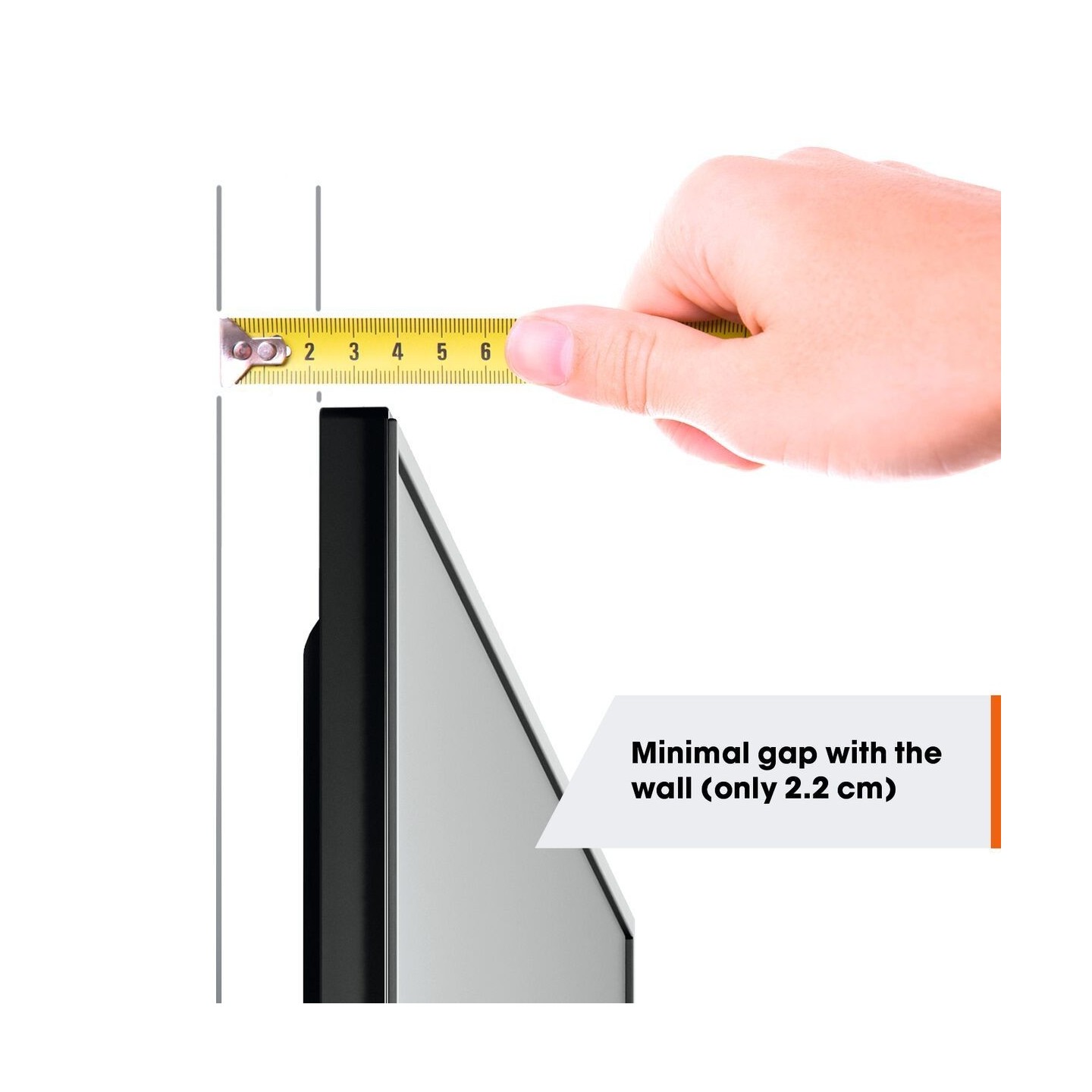 Vogels TV Wall Mount - TVM3403 - Fixed TV Wall Mount 32-77'' Black — Buy in Cyprus with Fast Delivery