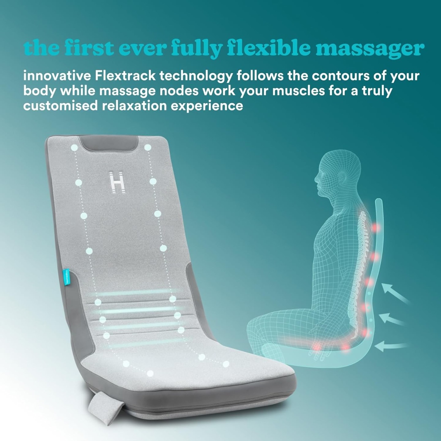HoMedics Flex Back Cushion - MCS-512H-EB -  — Buy in Cyprus with Fast Delivery