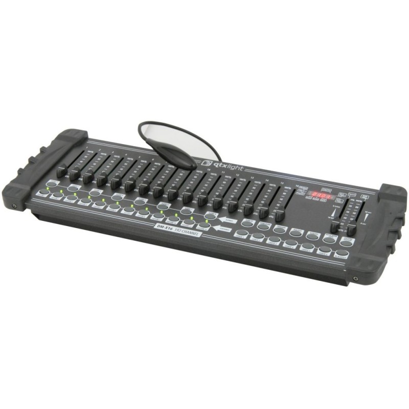 Buy QTX Light DMX Controller - DM-X16 - 192 Channel DMX Controller in Cyprus, Nicosia, Limassol, Larnaka, Pafos