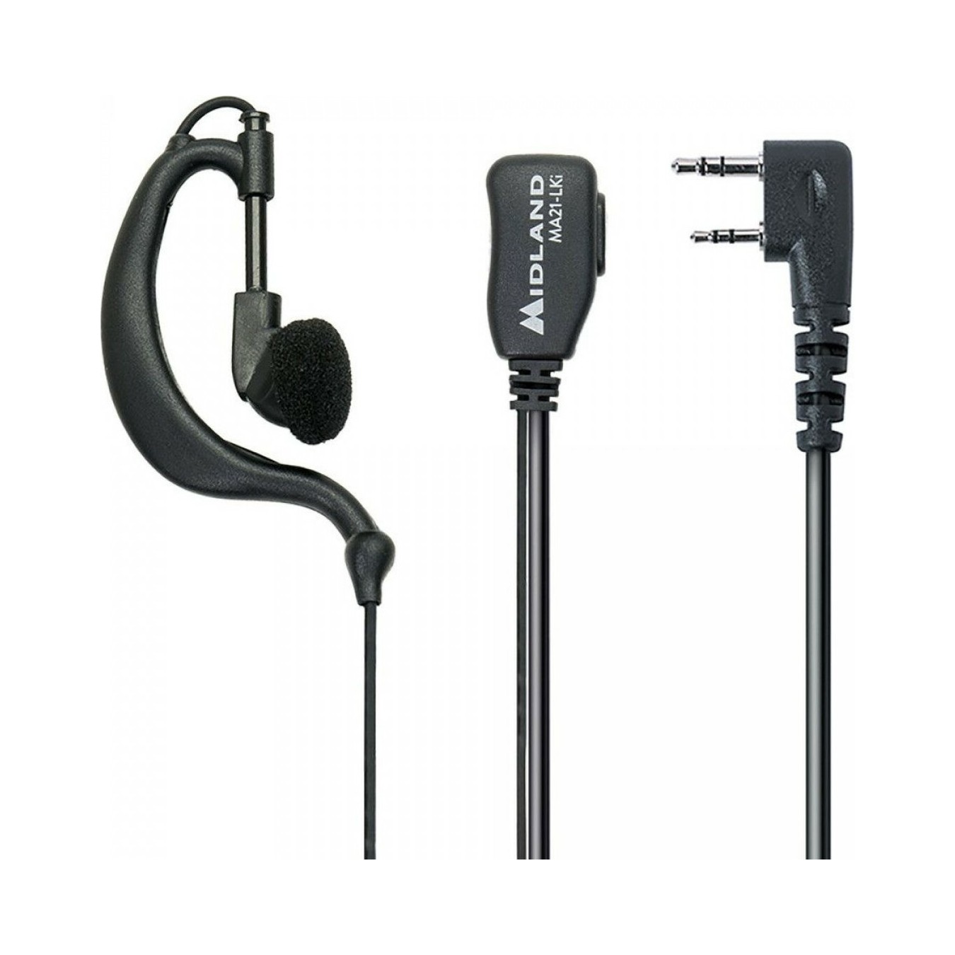 Midland Earphones - MA21-LKi - for G13 2pin Kenwood — Buy in Cyprus with Fast Delivery