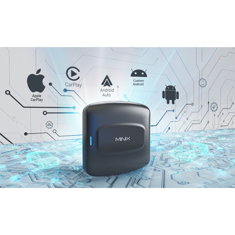 Buy MINIX Car Android Media Hub - CA480 - 8GB 128GB SD SIM CarPlay Android Auto in Cyprus, Nicosia, Limassol, Larnaka, Pafos