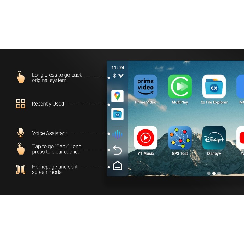 Buy MINIX Car Android Media Hub - CA480 - 8GB 128GB SD SIM CarPlay Android Auto in Cyprus, Nicosia, Limassol, Larnaka, Pafos