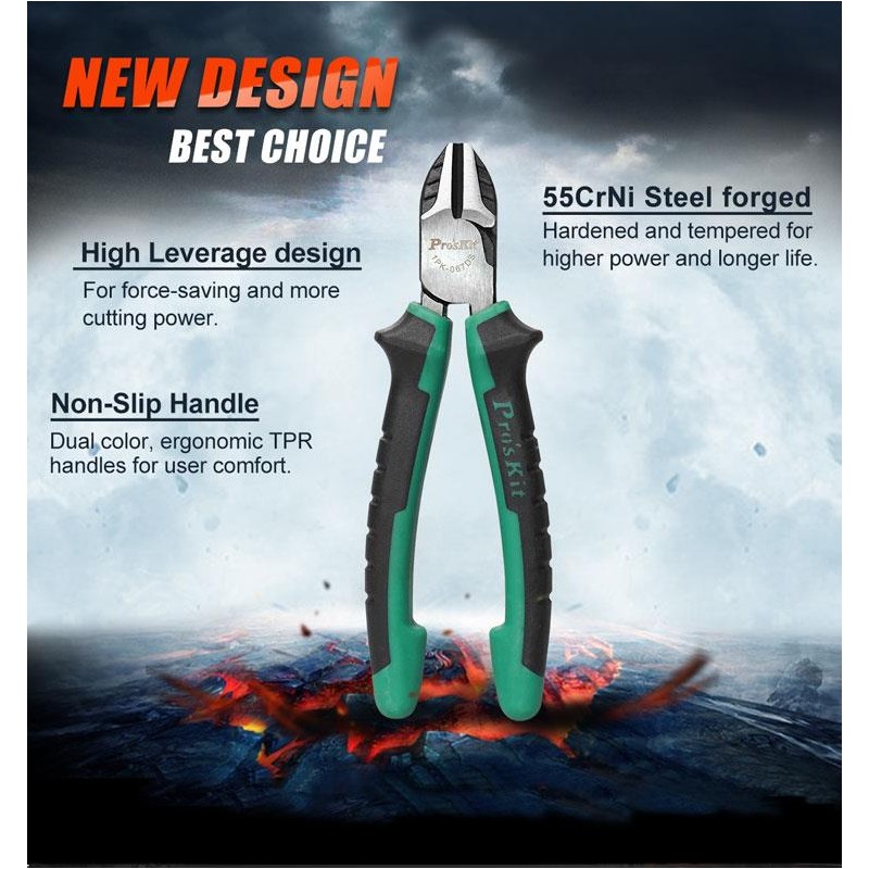 Buy Proskit Robust Diagonal Cutter - 1PK-067DS - Robust Diagonal Cutter in Cyprus, Nicosia, Limassol, Larnaka, Pafos