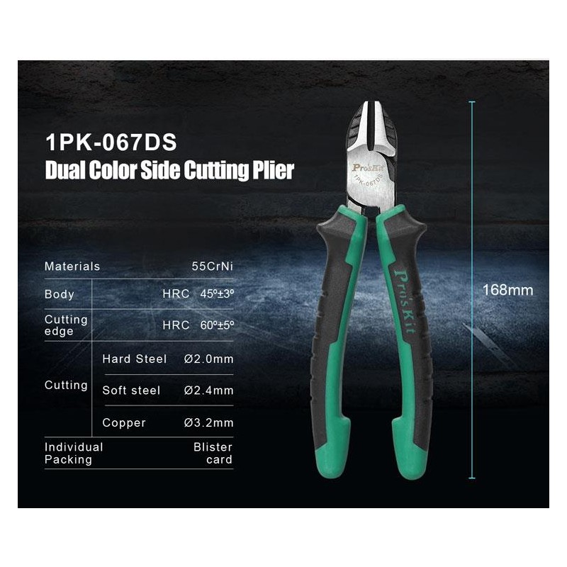 Buy Proskit Robust Diagonal Cutter - 1PK-067DS - Robust Diagonal Cutter in Cyprus, Nicosia, Limassol, Larnaka, Pafos